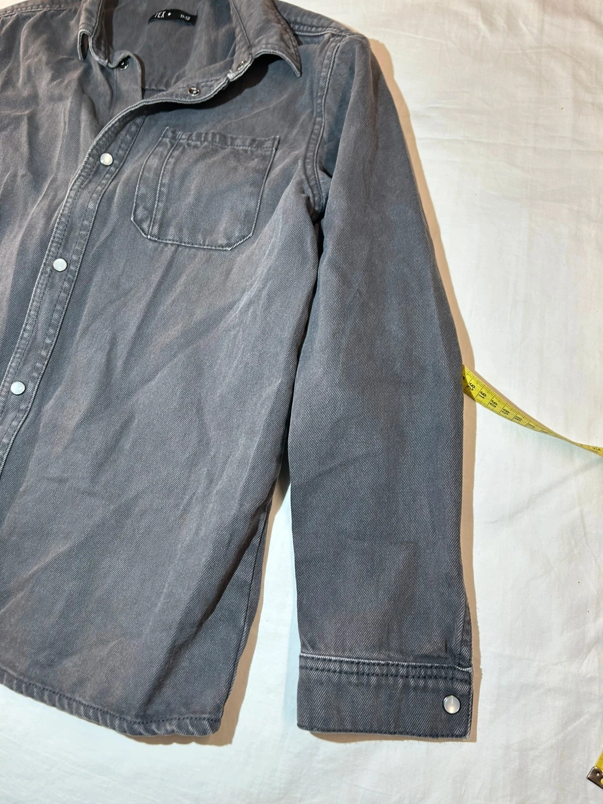 Zwarte tex jeansjas – photo 5